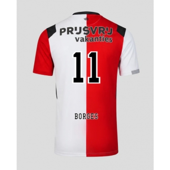Billige Fotballdrakt Feyenoord Goncalo Borges #11 Replika Hjemmedrakt 2026-27 Kortermet